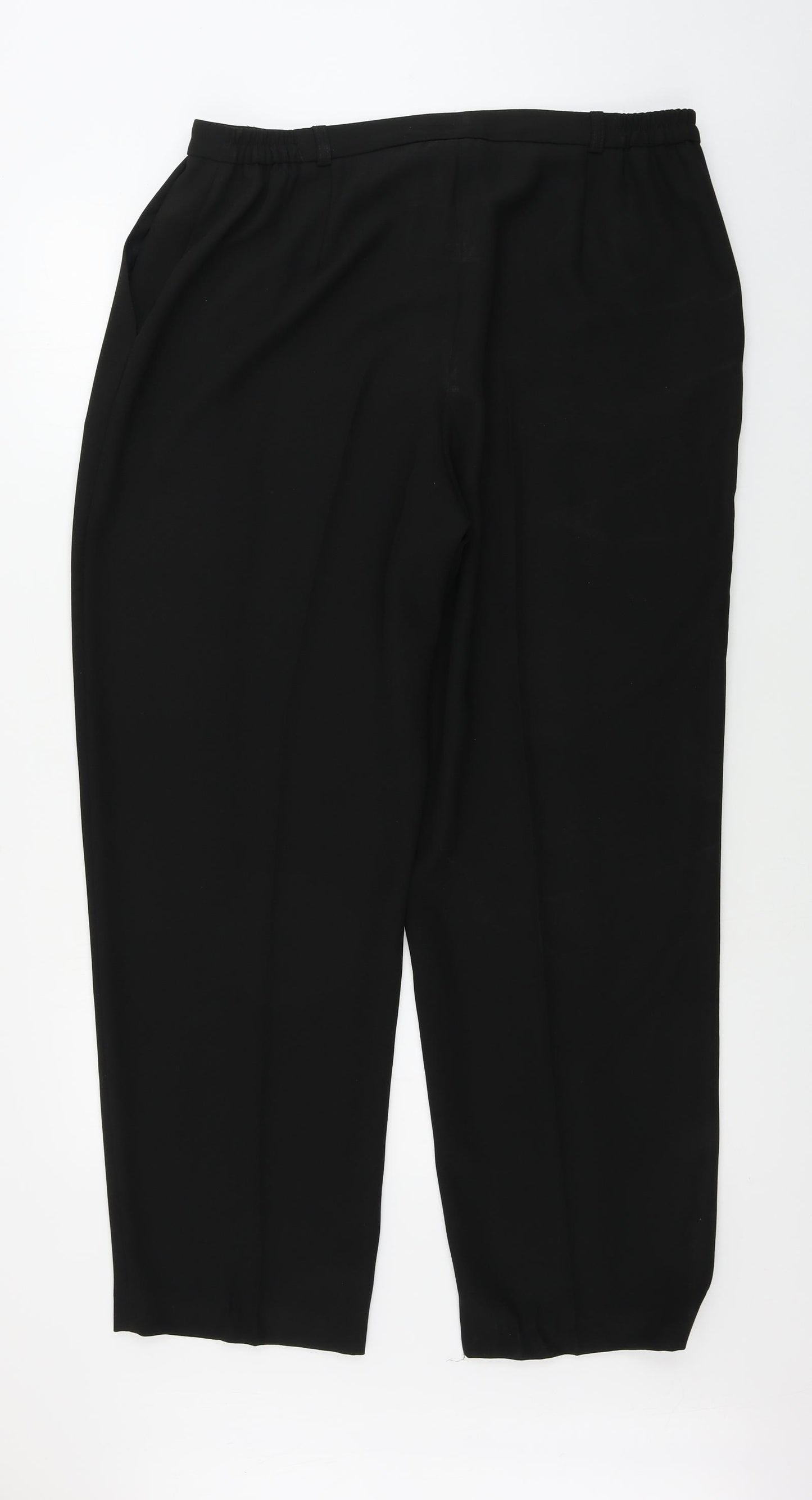 Roman Womens Black   Trousers  Size 20 L30 in