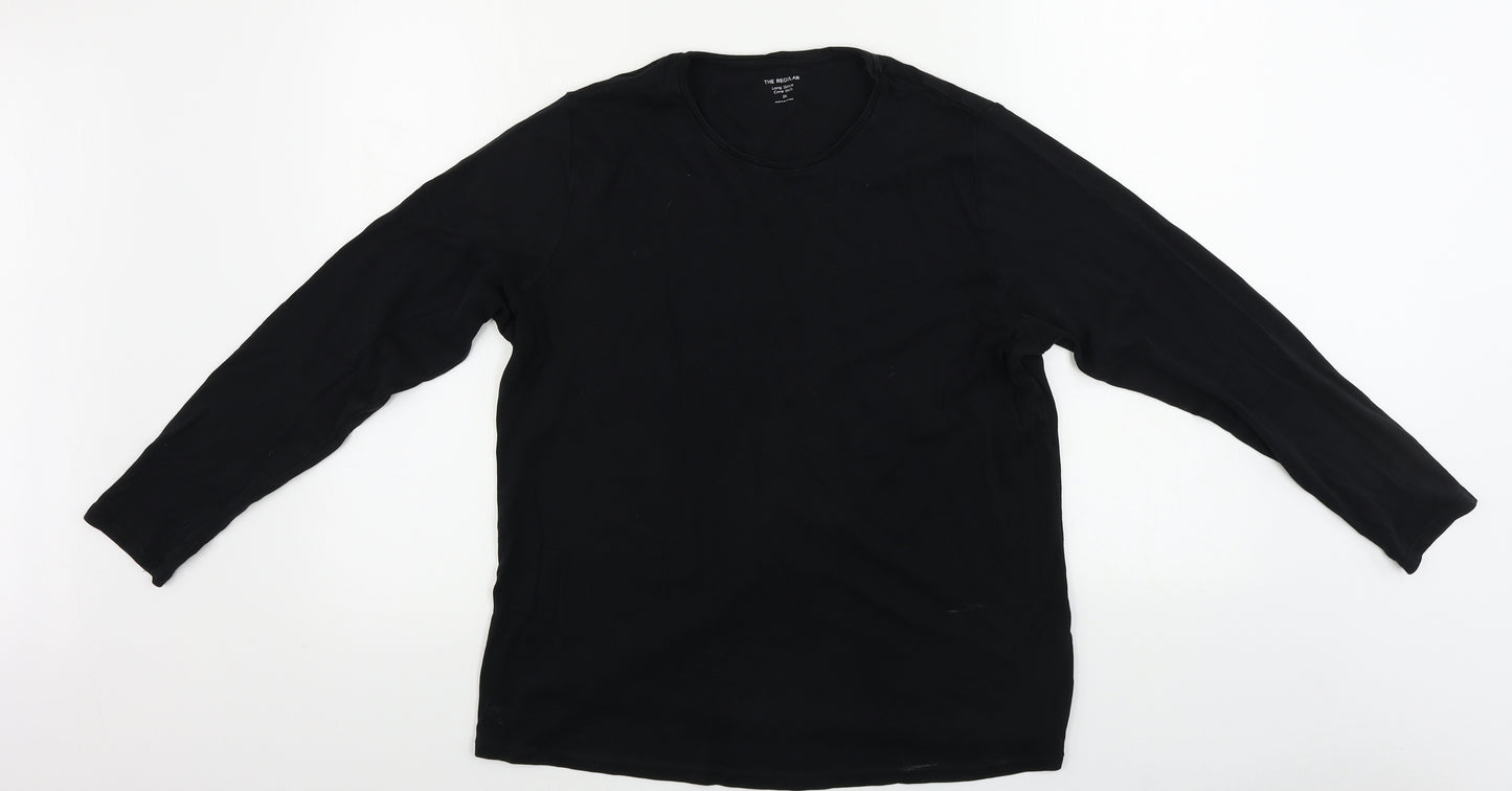 Marks and Spencer  Womens Black   Basic T-Shirt Size 20