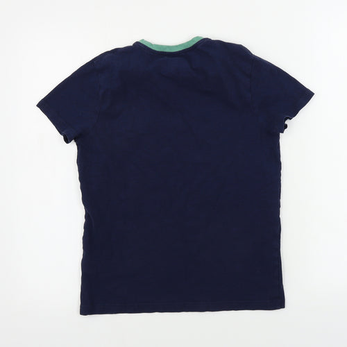 Marks and Spencer  Boys Blue   Basic T-Shirt Size 10-11 Years