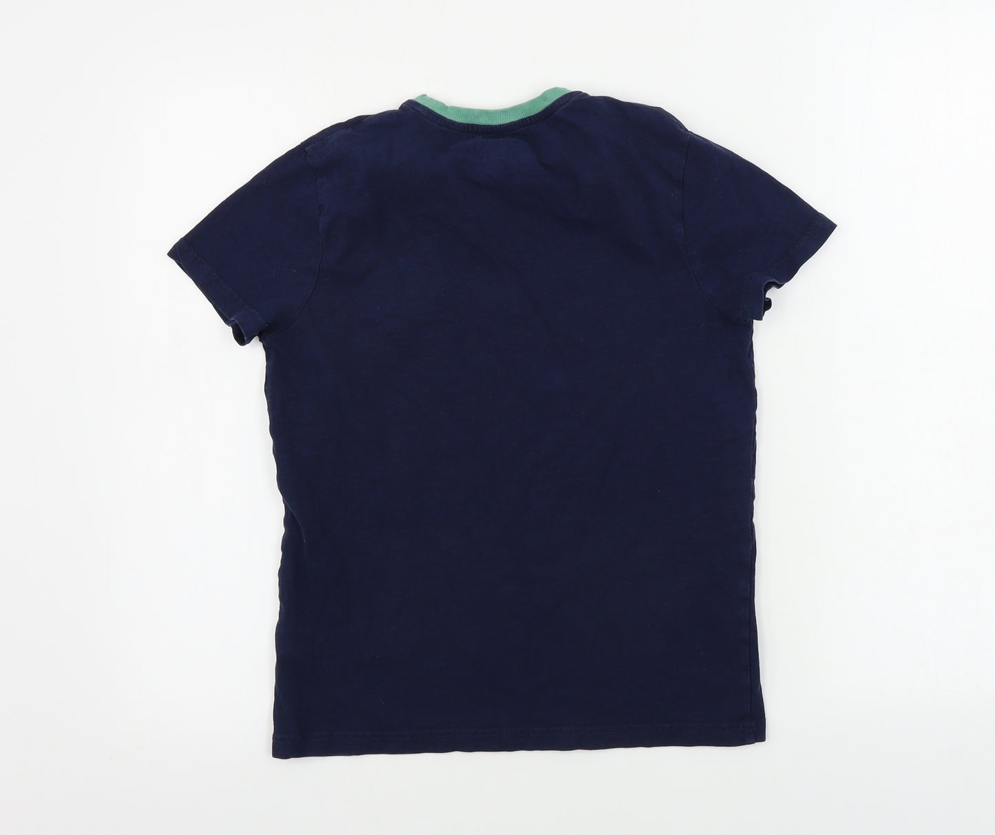 Marks and Spencer  Boys Blue   Basic T-Shirt Size 10-11 Years