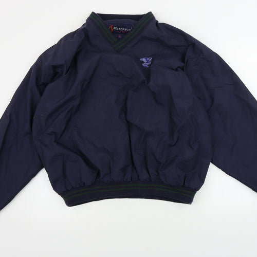 MCFORSUM  Mens Blue   Bomber Jacket Coat Size XL