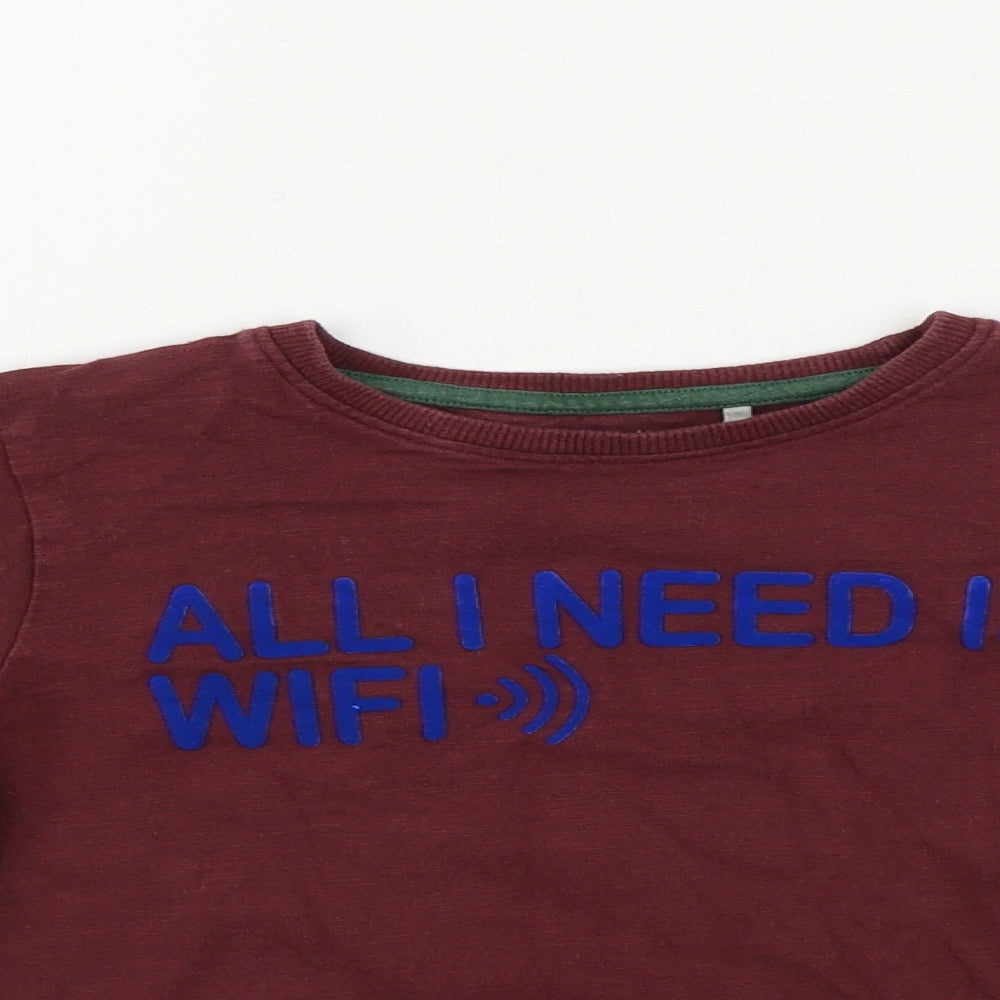 NEXT  Boys Brown   Basic T-Shirt Size 8 Years