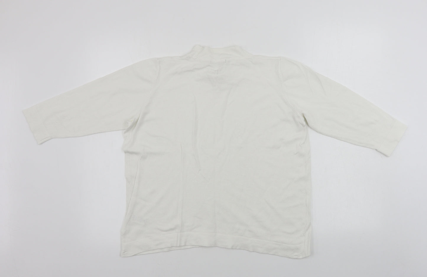 TU Womens White   Basic T-Shirt Size 18