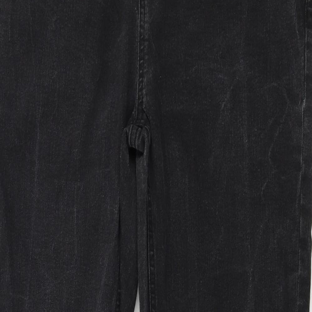 denim co Womens Black   Straight Jeans Size 16 L27 in