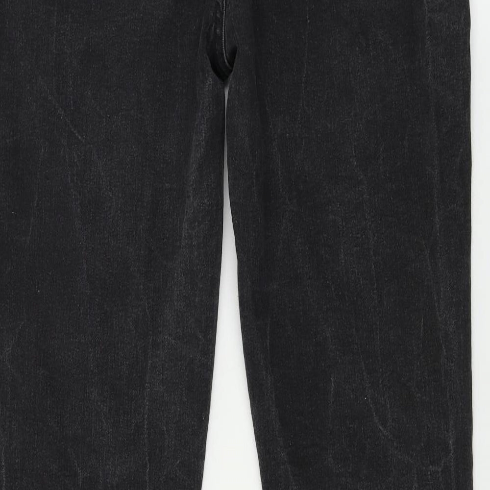 denim co Womens Black   Straight Jeans Size 16 L27 in