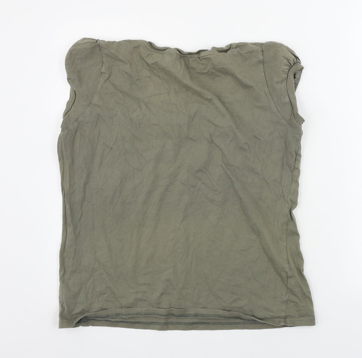 Red Herring  Womens Green   Basic T-Shirt Size 18