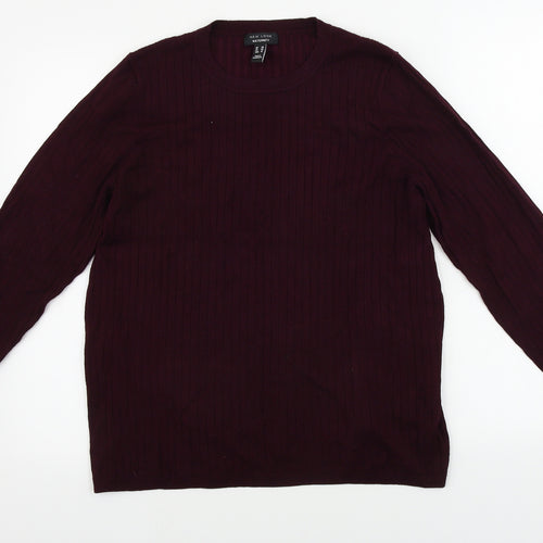 New Look Maternity Womens Purple   Pullover Jumper Size 20