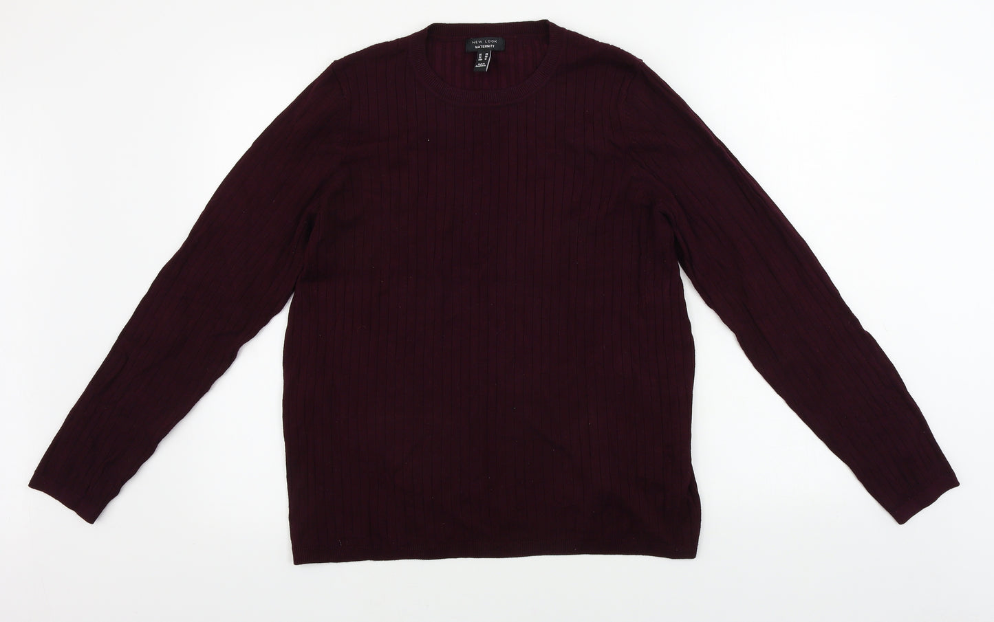 New Look Maternity Womens Purple   Pullover Jumper Size 20
