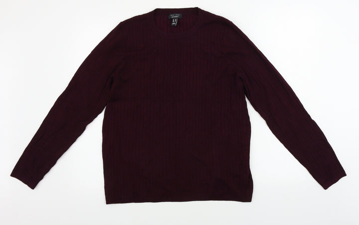 New Look Maternity Womens Purple   Pullover Jumper Size 20