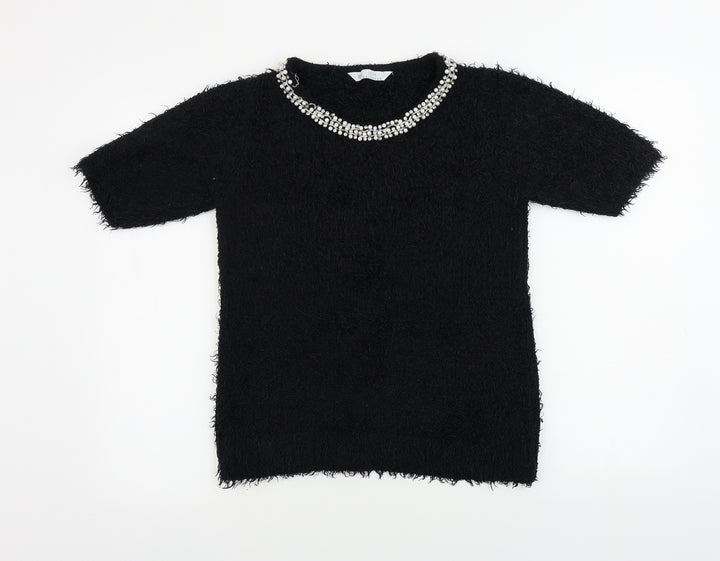 BHS  Womens Black   Pullover Jumper Size 14