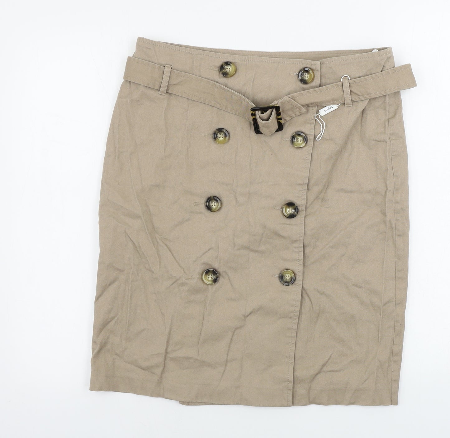Papaya  Womens Brown   Bandage Skirt Size 14