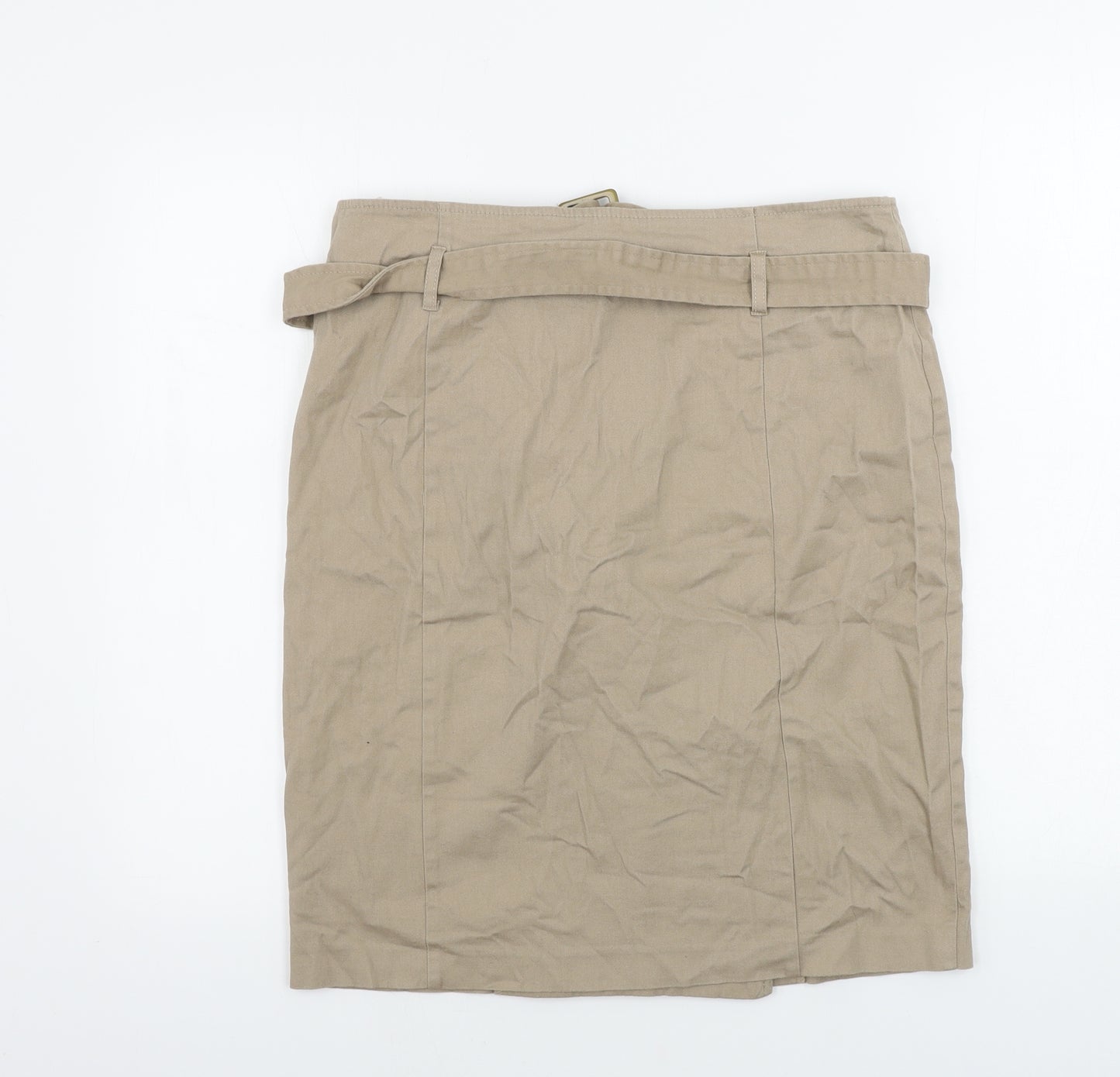 Papaya  Womens Brown   Bandage Skirt Size 14