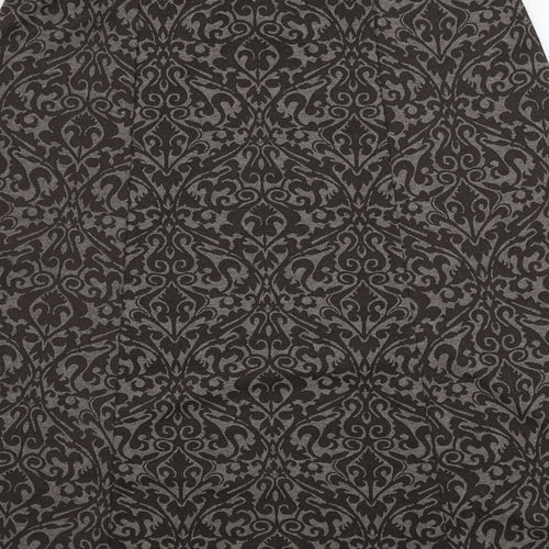 Profile Womens Brown Floral  A-Line Skirt Size 32 in