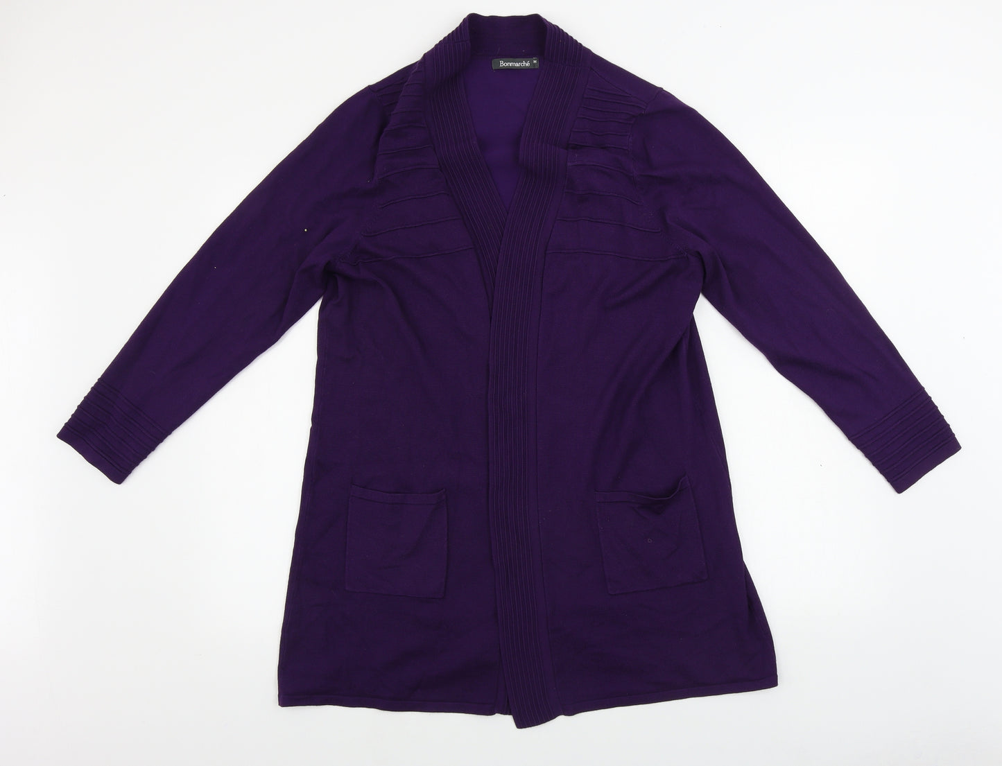 Bonmarché  Womens Purple   Cardigan Jumper Size M