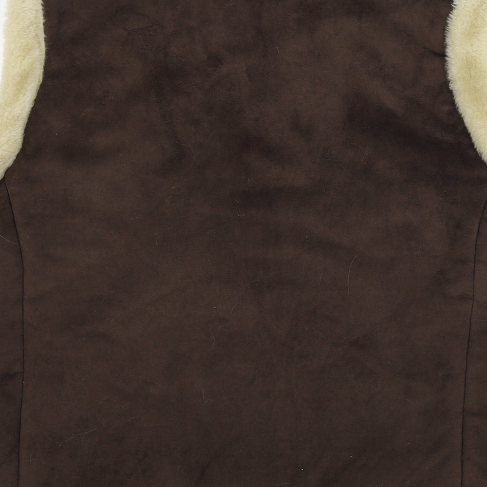 Pure & Natural   Womens Brown   Gilet Coat Size XL