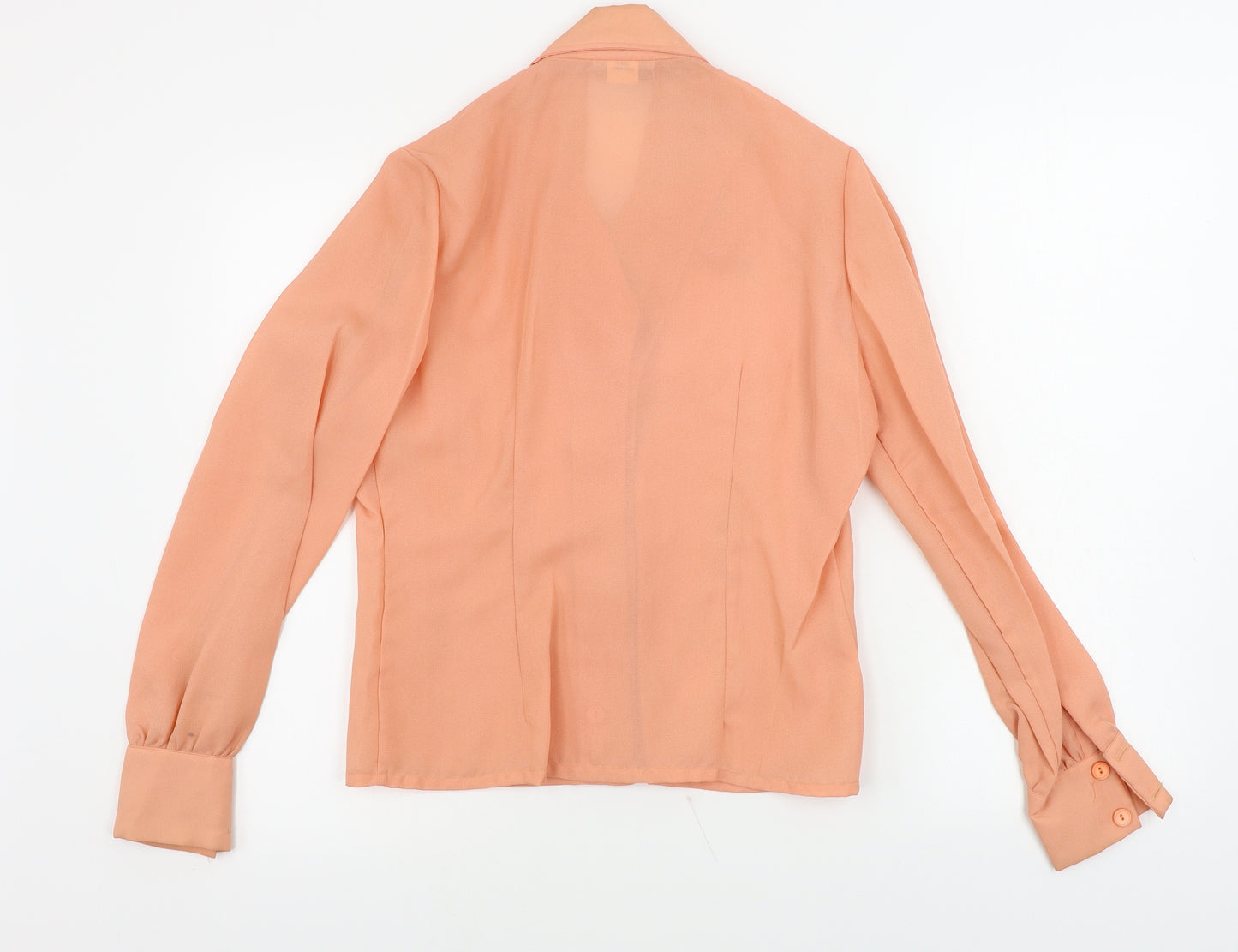 donros Womens Pink   Basic Button-Up Size 14