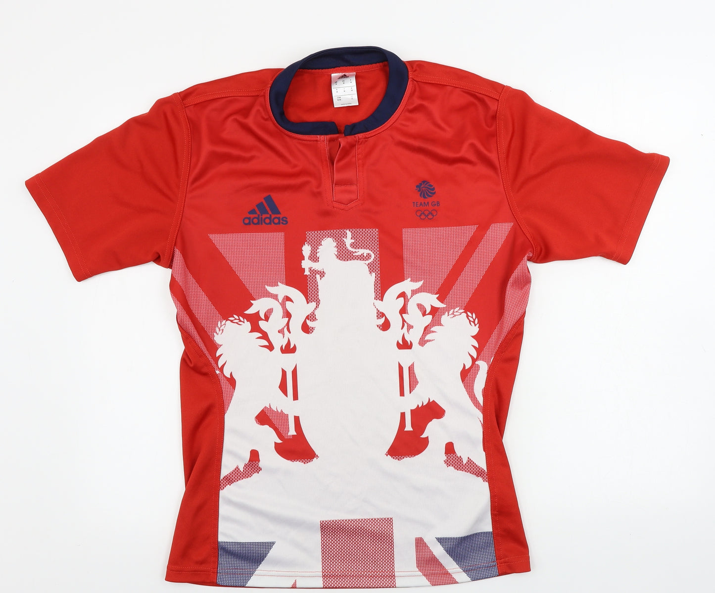 adidas  Mens Red    T-Shirt Size M  - Team GB