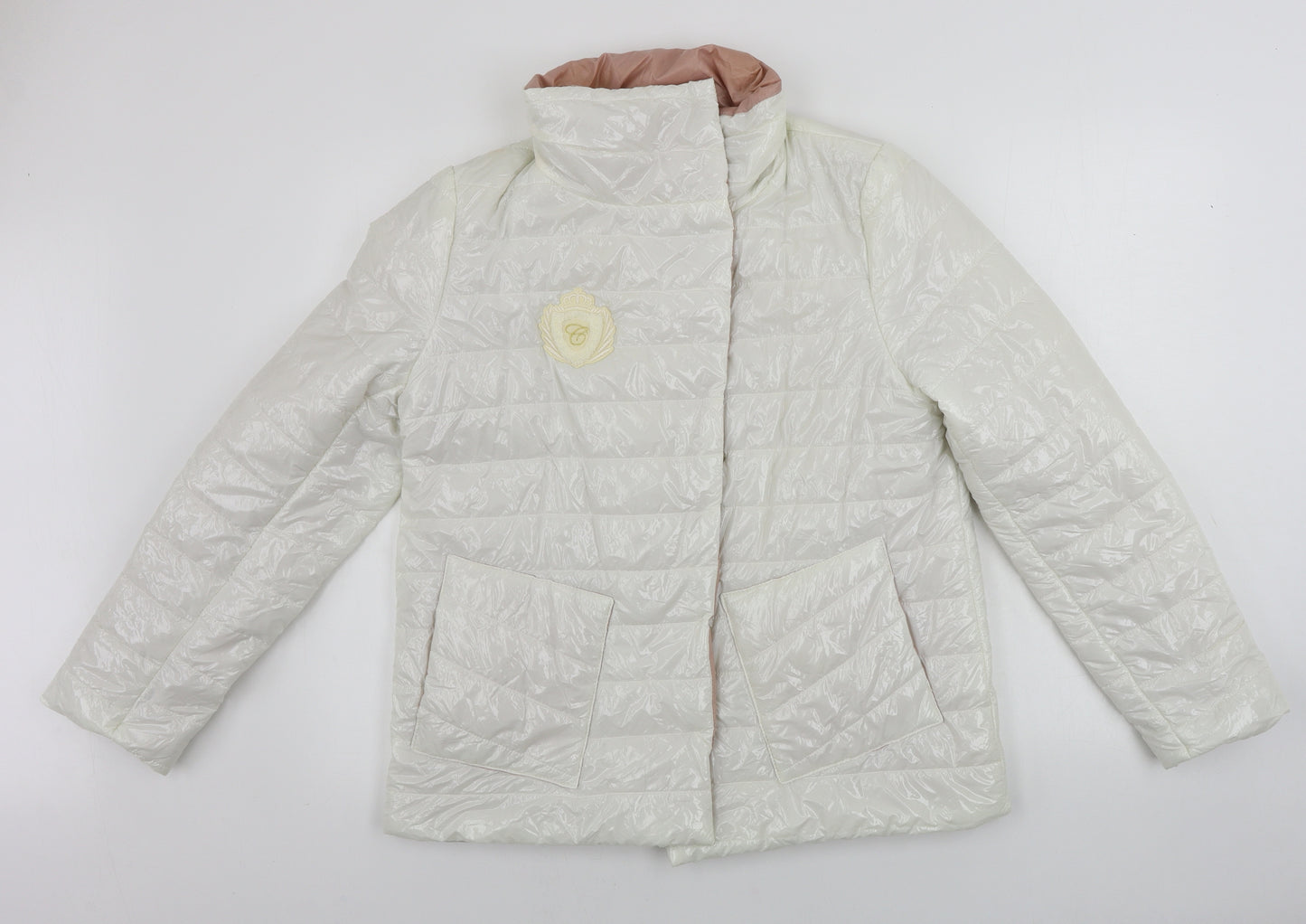 Cocomore  Womens White   Jacket Coat Size 12