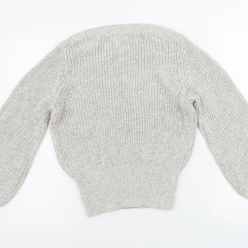 H&M  Womens Beige   Pullover Jumper Size XS