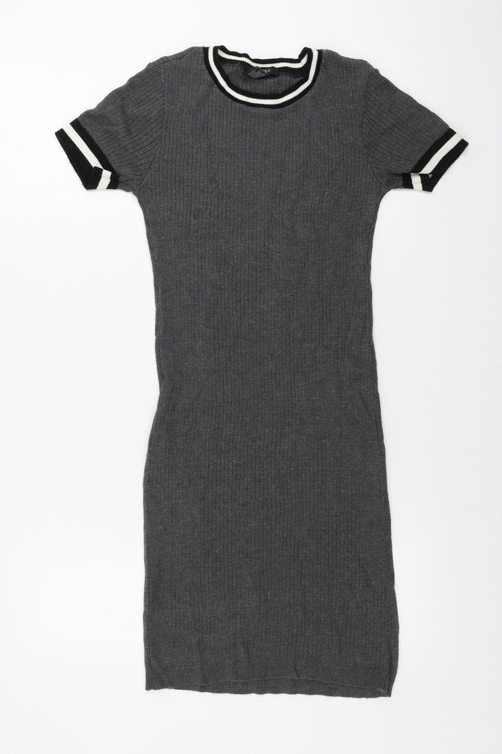 FOREVER 21 Womens Grey Bodycon Size S