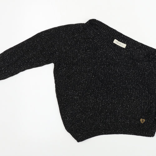 brownie  Womens Black   Pullover Jumper Size M