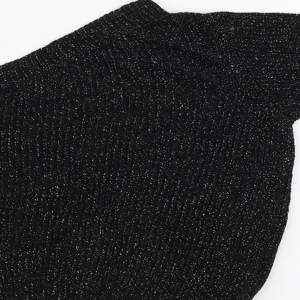 brownie  Womens Black   Pullover Jumper Size M