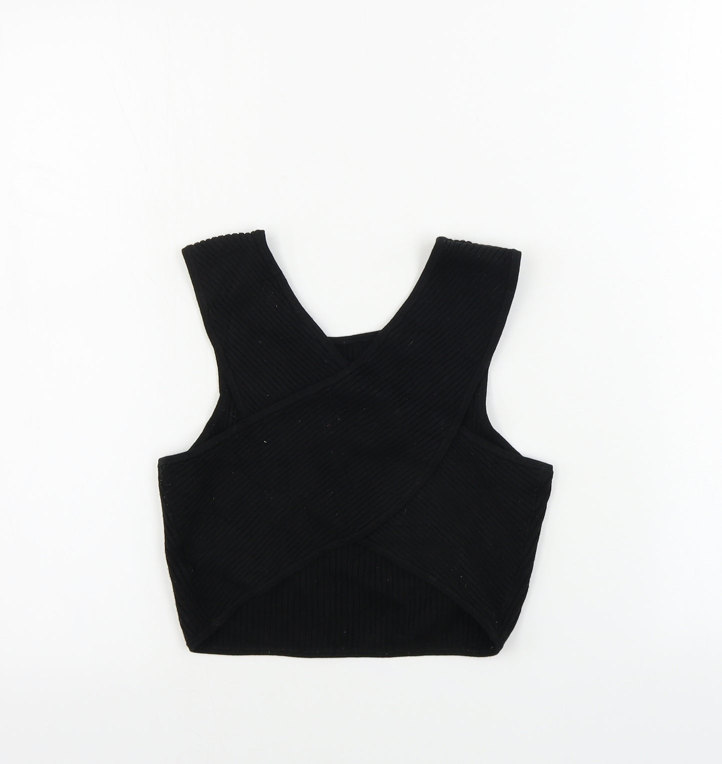 H&M  Womens Black   Basic T-Shirt Size S