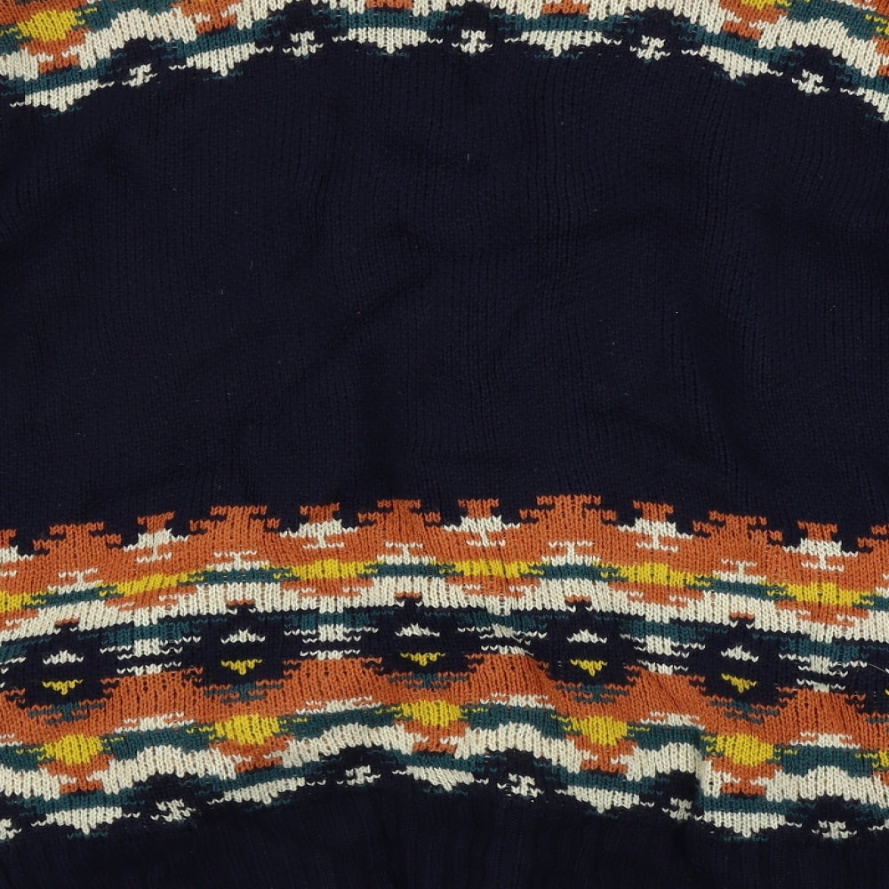 River Island  Mens Blue   Cardigan Jumper Size L