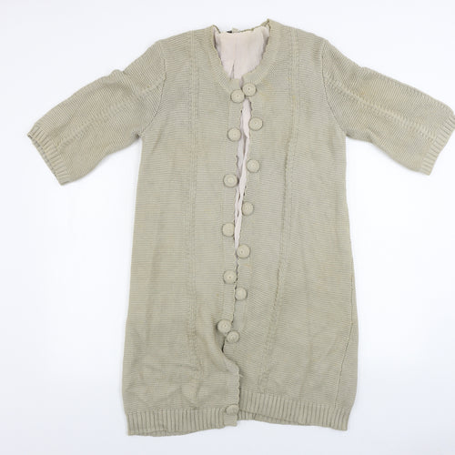 DAY Womens Beige   Cardigan Jumper Size M