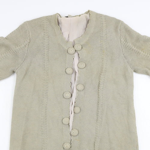 DAY Womens Beige   Cardigan Jumper Size M