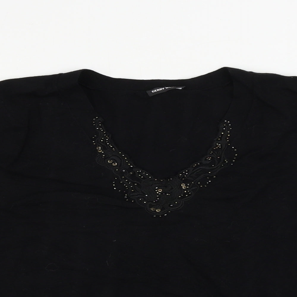 Gerry Webber    Womens Black   Pullover Jumper Size 14