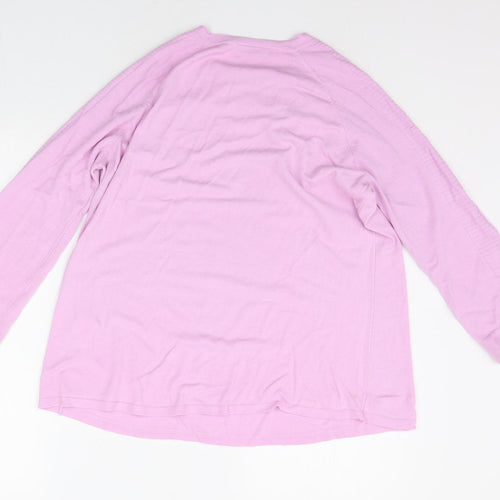 e-woman Womens Purple   Pullover Jumper Size M