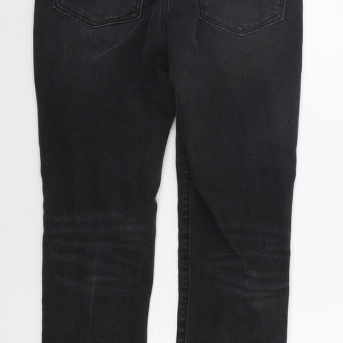 STR Womens Black   Straight Jeans Size 6 L24 in