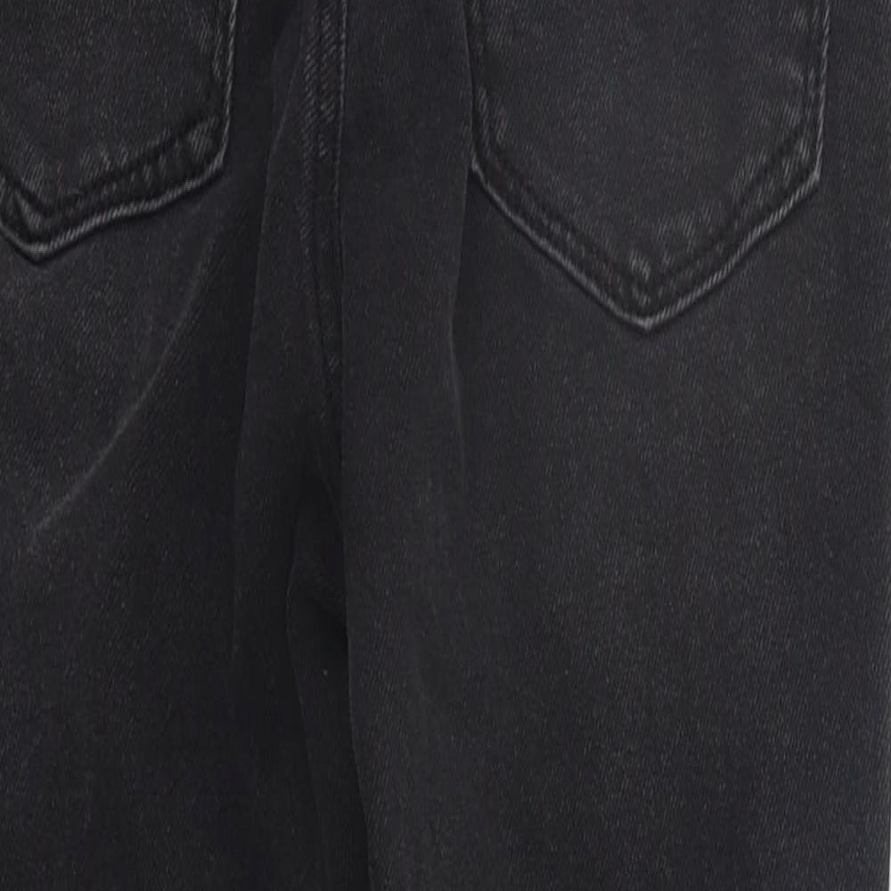 STR Womens Black   Straight Jeans Size 6 L24 in