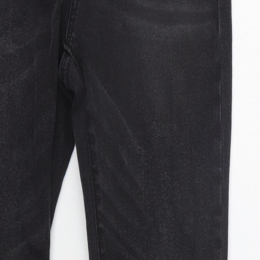 STR Womens Black   Straight Jeans Size 6 L24 in