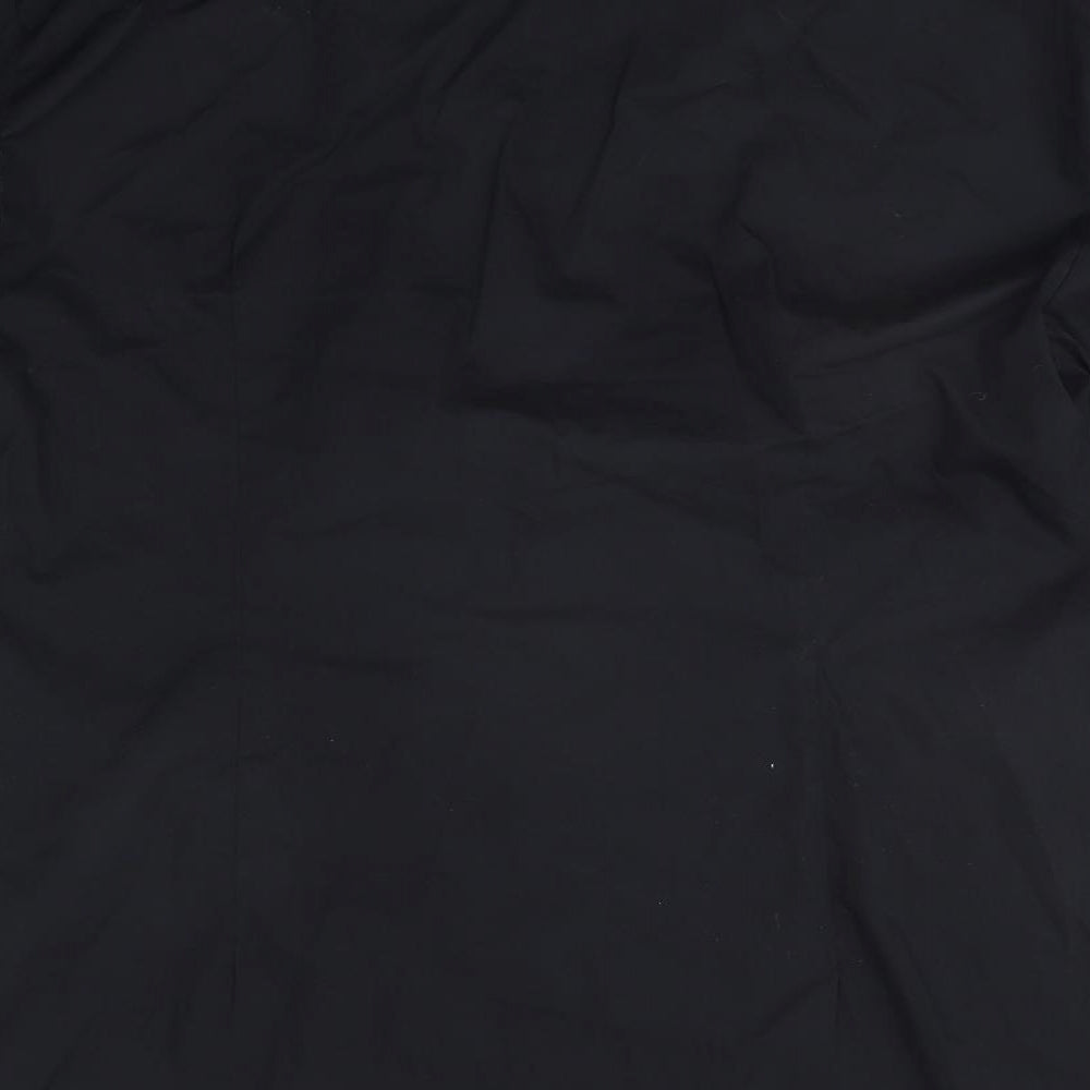 River Island Mens Black    Button-Up Size 2XL