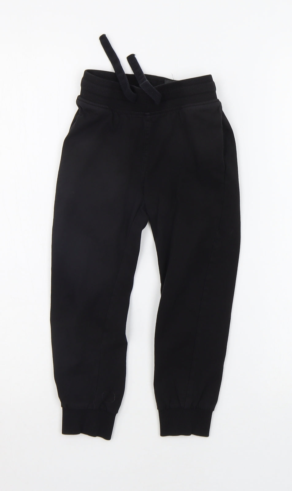H&M Boys Black   Jogger Trousers Size 6-7 Years
