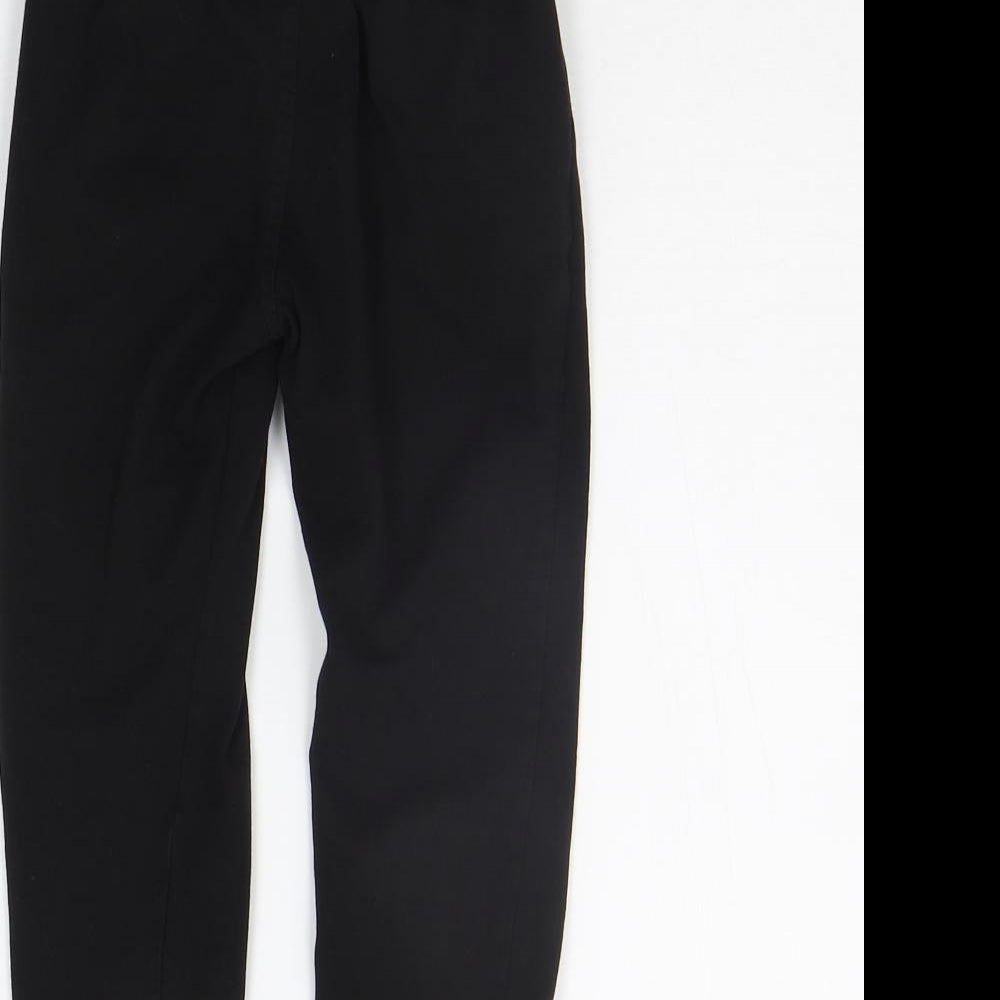 H&M Boys Black   Jogger Trousers Size 6-7 Years