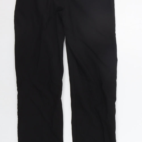 Marks and Spencer Boys Black   Chino Trousers Size 9-10 Years