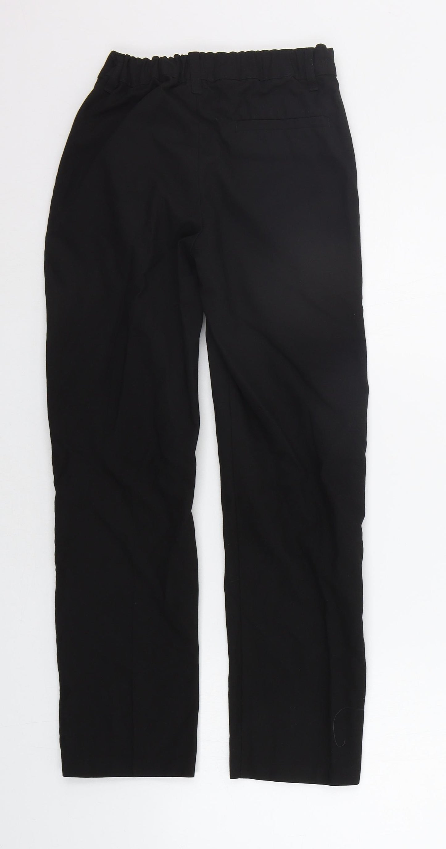 Marks and Spencer Boys Black   Chino Trousers Size 9-10 Years