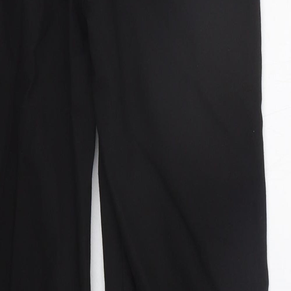 Marks and Spencer Boys Black   Chino Trousers Size 9-10 Years