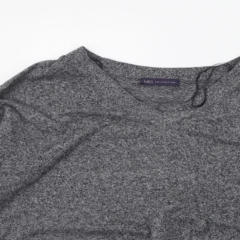 NEXT Womens Grey   Pullover Jumper Size 14