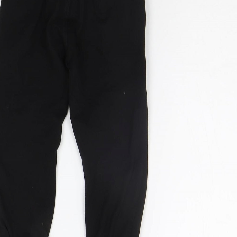 H&M Boys Black   Jogger Trousers Size 5-6 Years