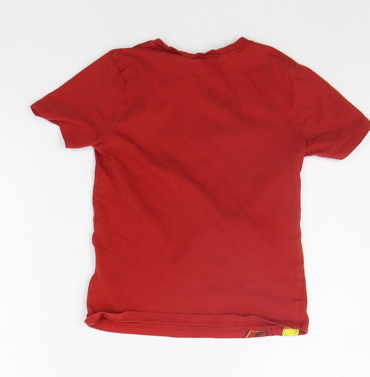 H&M Boys Red   Basic T-Shirt Size 5-6 Years  - DC Comics