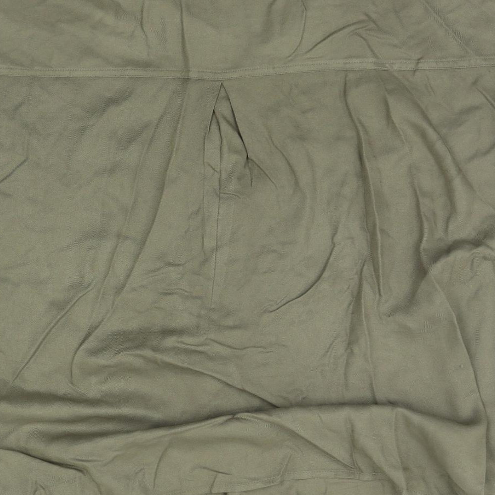 George Womens Green   Basic Button-Up Size 16