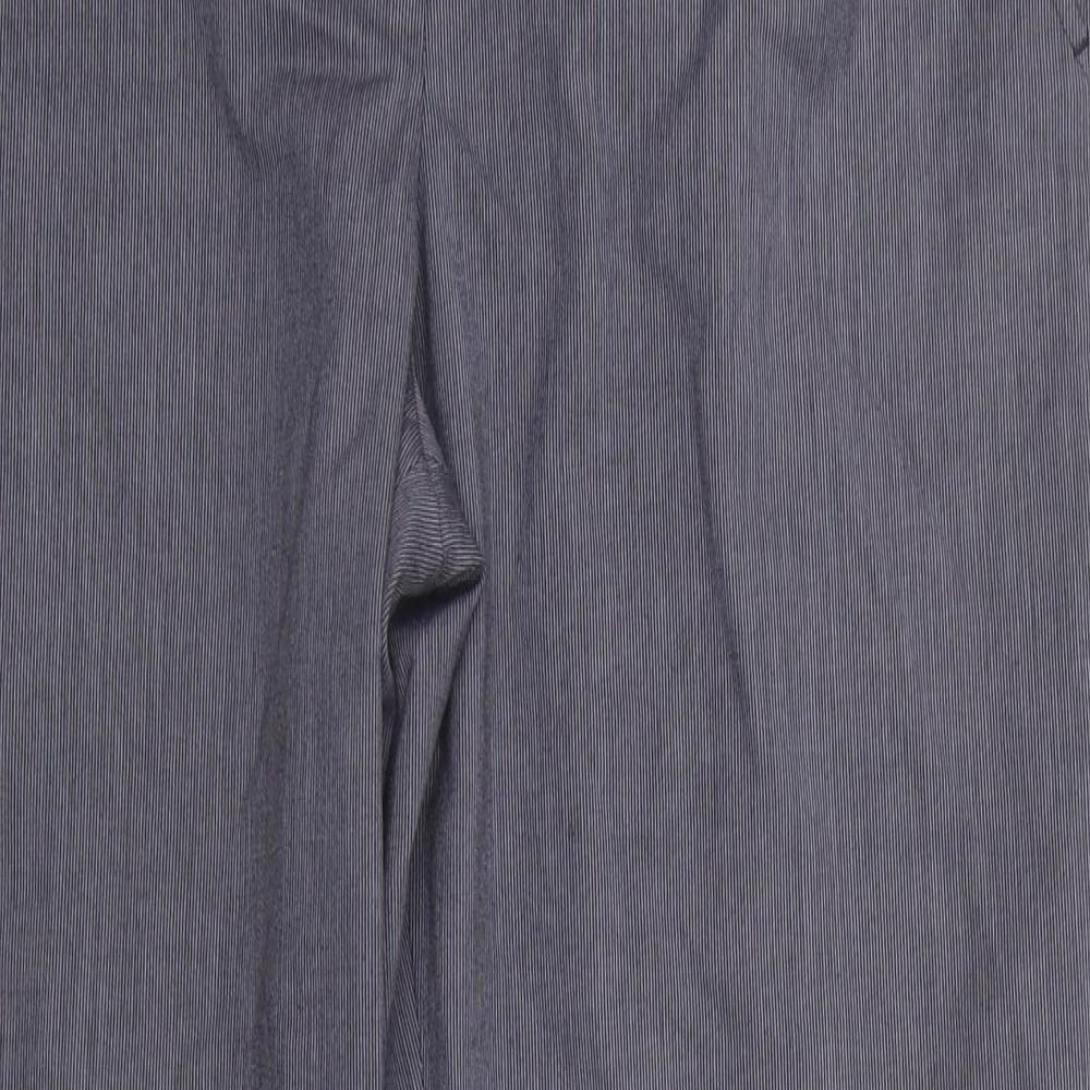 Reiss Womens Grey   Trousers  Size 14 L26 in