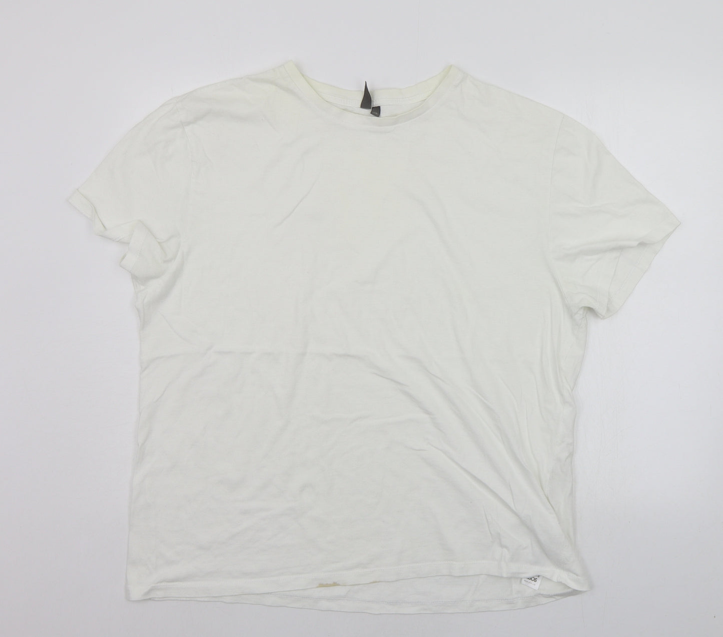 ASOS Womens White   Basic T-Shirt Size 2XL