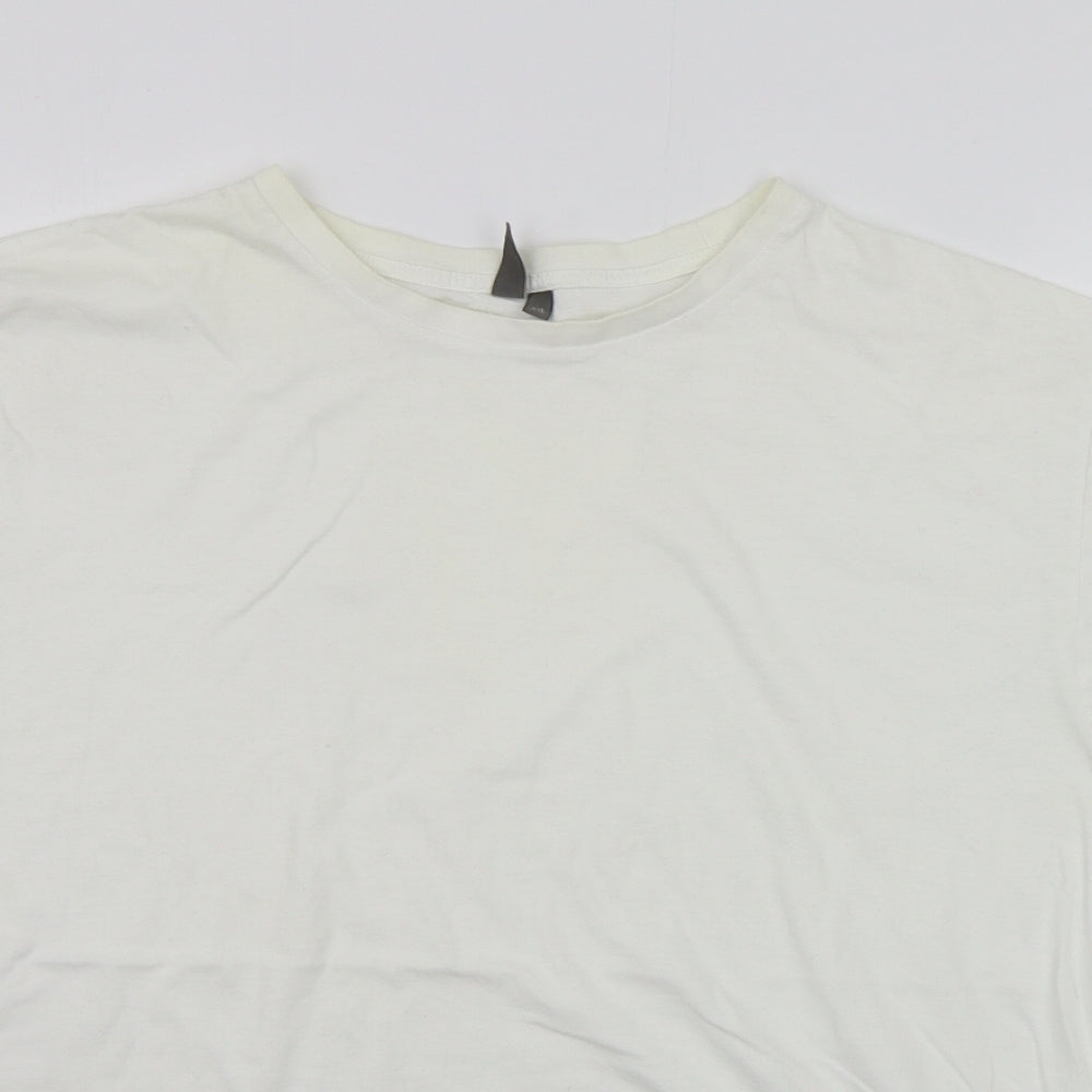 ASOS Womens White   Basic T-Shirt Size 2XL