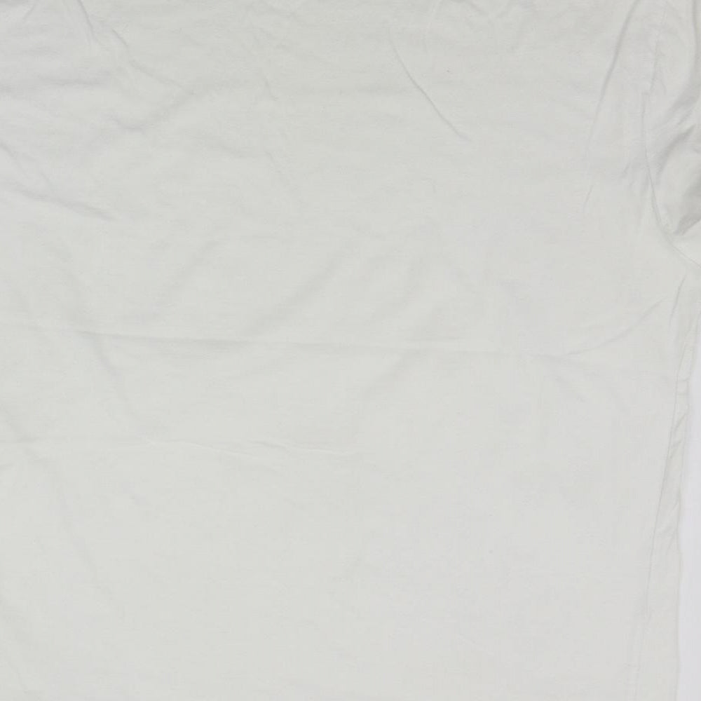 ASOS Womens White   Basic T-Shirt Size 2XL