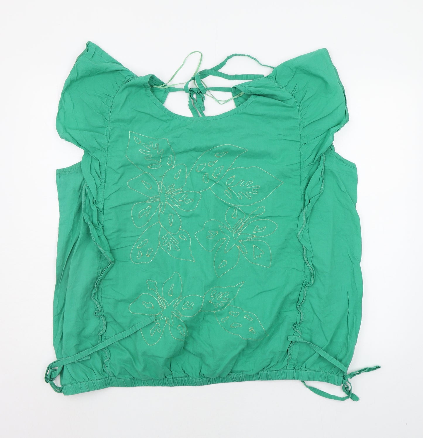 Evans Womens Green   Basic Blouse Size 26